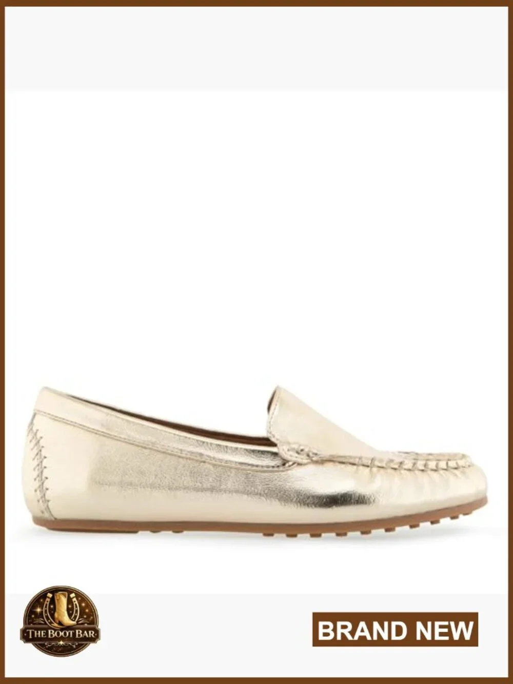 Loafer Flat with Memory Foam Cushioned Insole Slip On Comfort Shoe